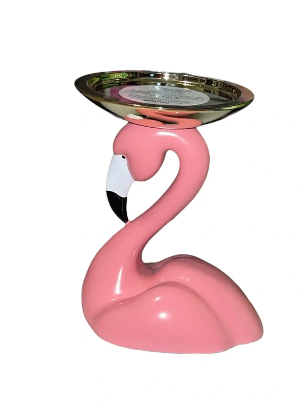 BATH & BODY WORKS FLAMINGO THREE WICK CANDLE HOLDER